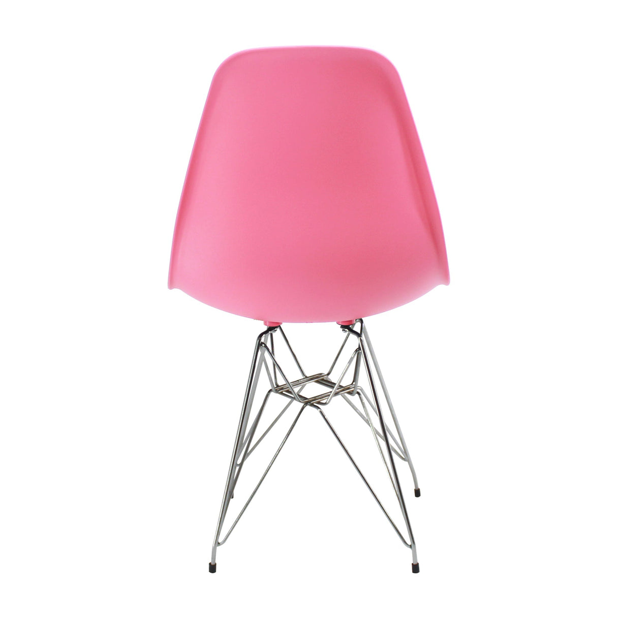 SILLA DKR METAL TIPO EAMES ROSADA BOXBIT