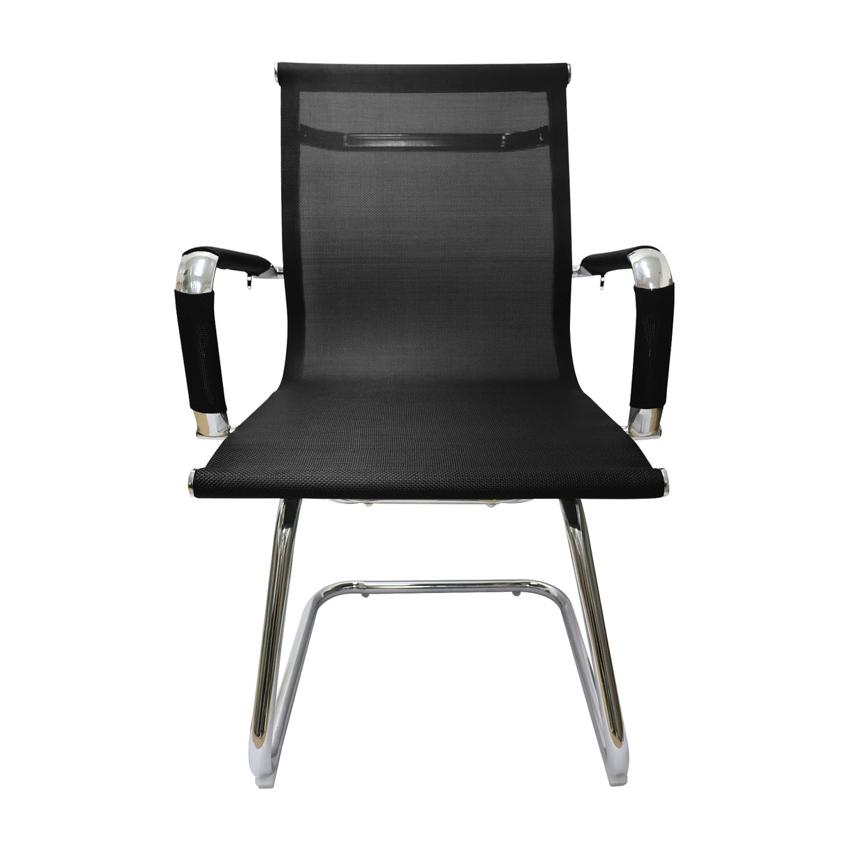 SILLA TELA FIJA NEGRA OFICINA BOXBIT