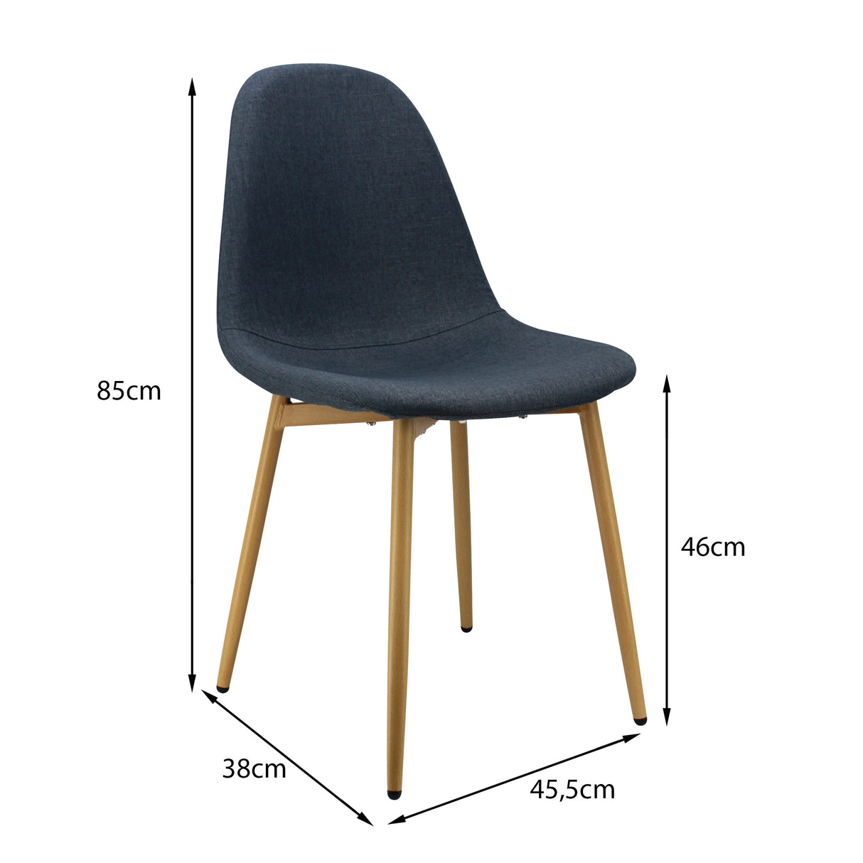 SILLA CHARLA BM INDIGO BOXBIT