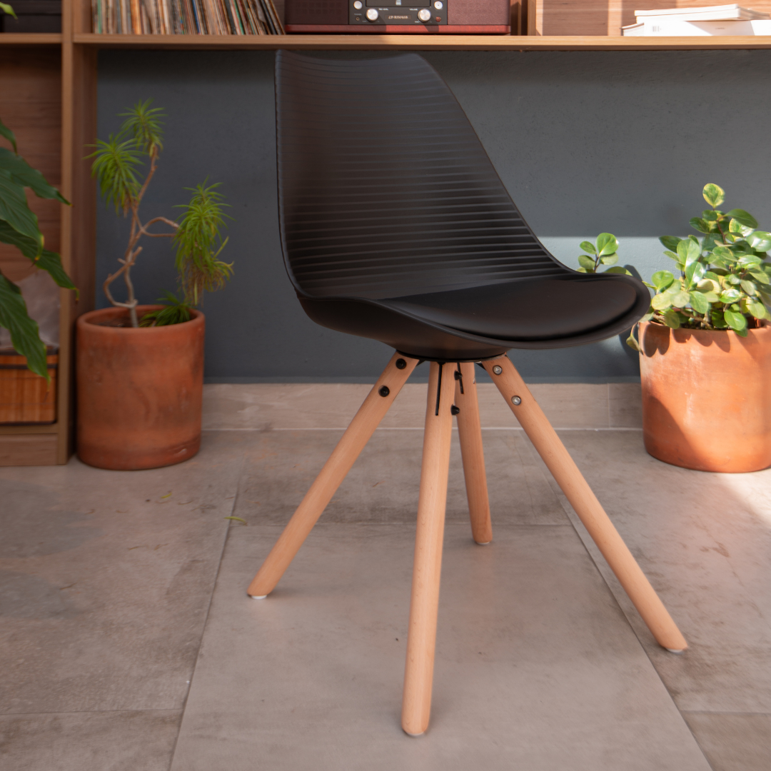 SILLA ATLAS NEGRA BOXBIT