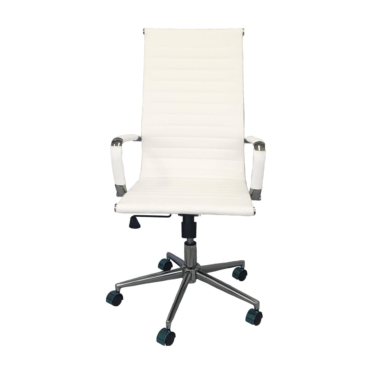 SILLA ESTERILLA OFICINA ALTA BLANCA BOXBIT