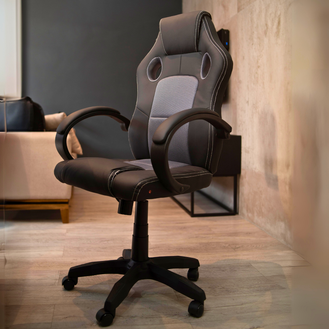 SILLA GAMER RAPTOR GRIS BOXBIT