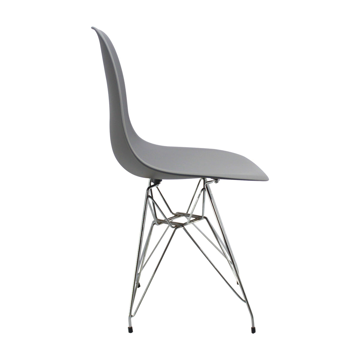 SILLA DKR METAL TIPO EAMES GRIS BOXBIT