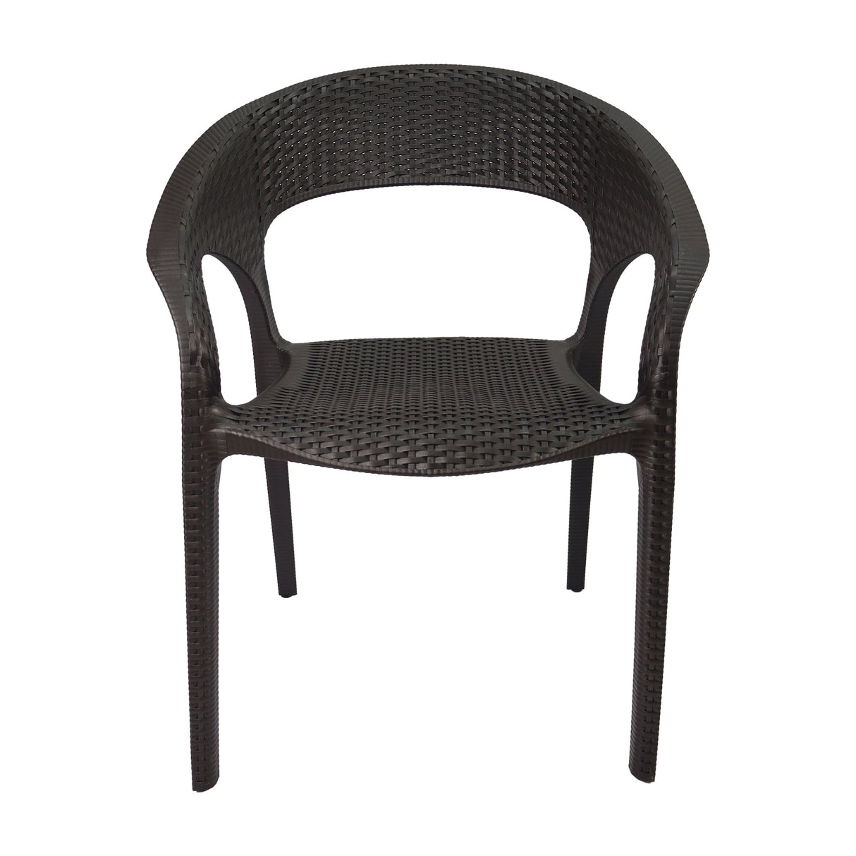 SET X 4 SILLA EXTERIOR RATAN CURVE CAFÉ BOXBIT