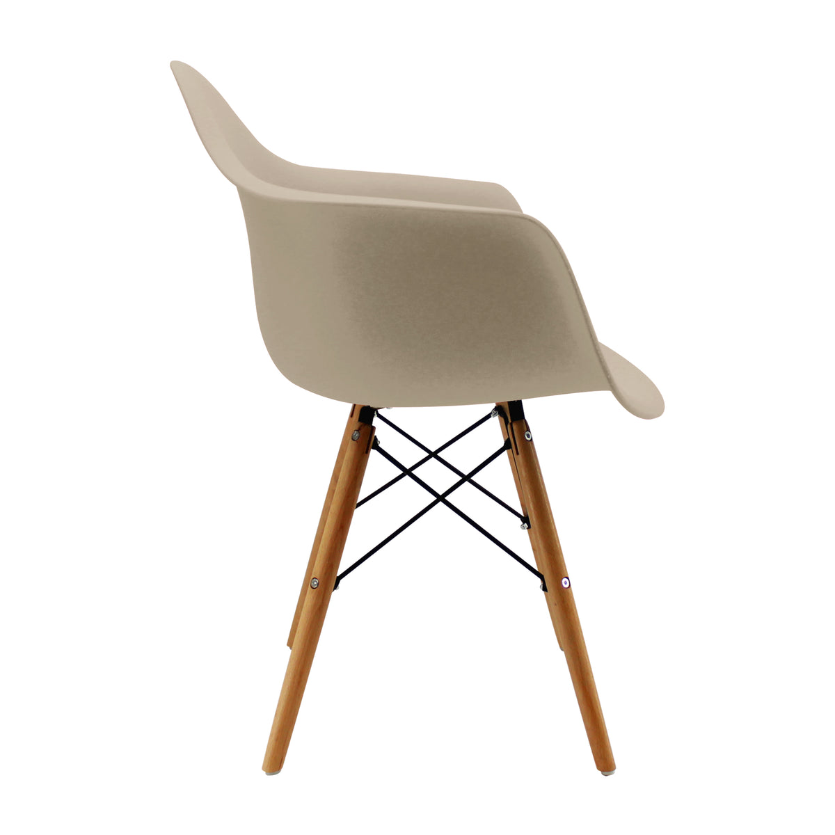 Silla DKR con Brazos BeigeBOXBIT