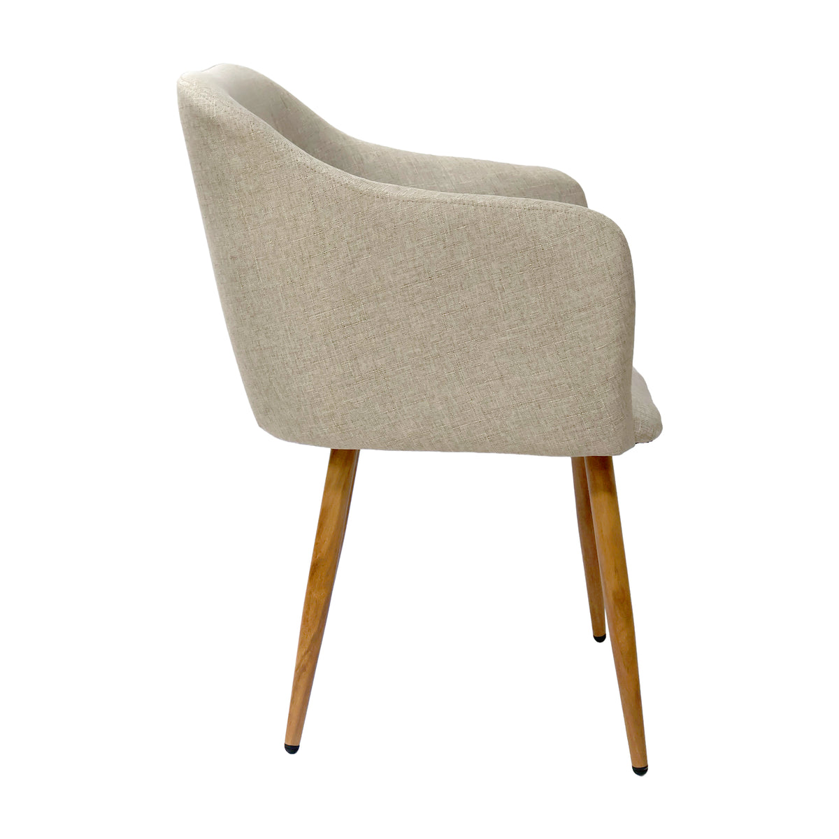 Silla Charla BM con Brazos Beige