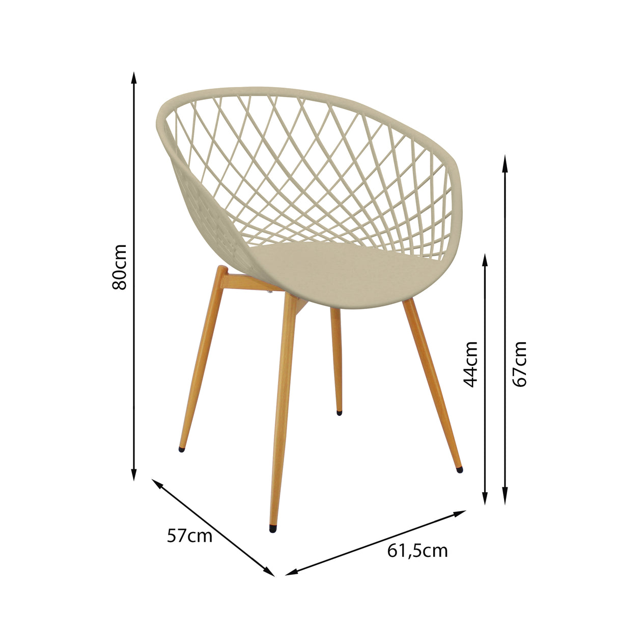 SILLA LOA BEIGE BOXBIT