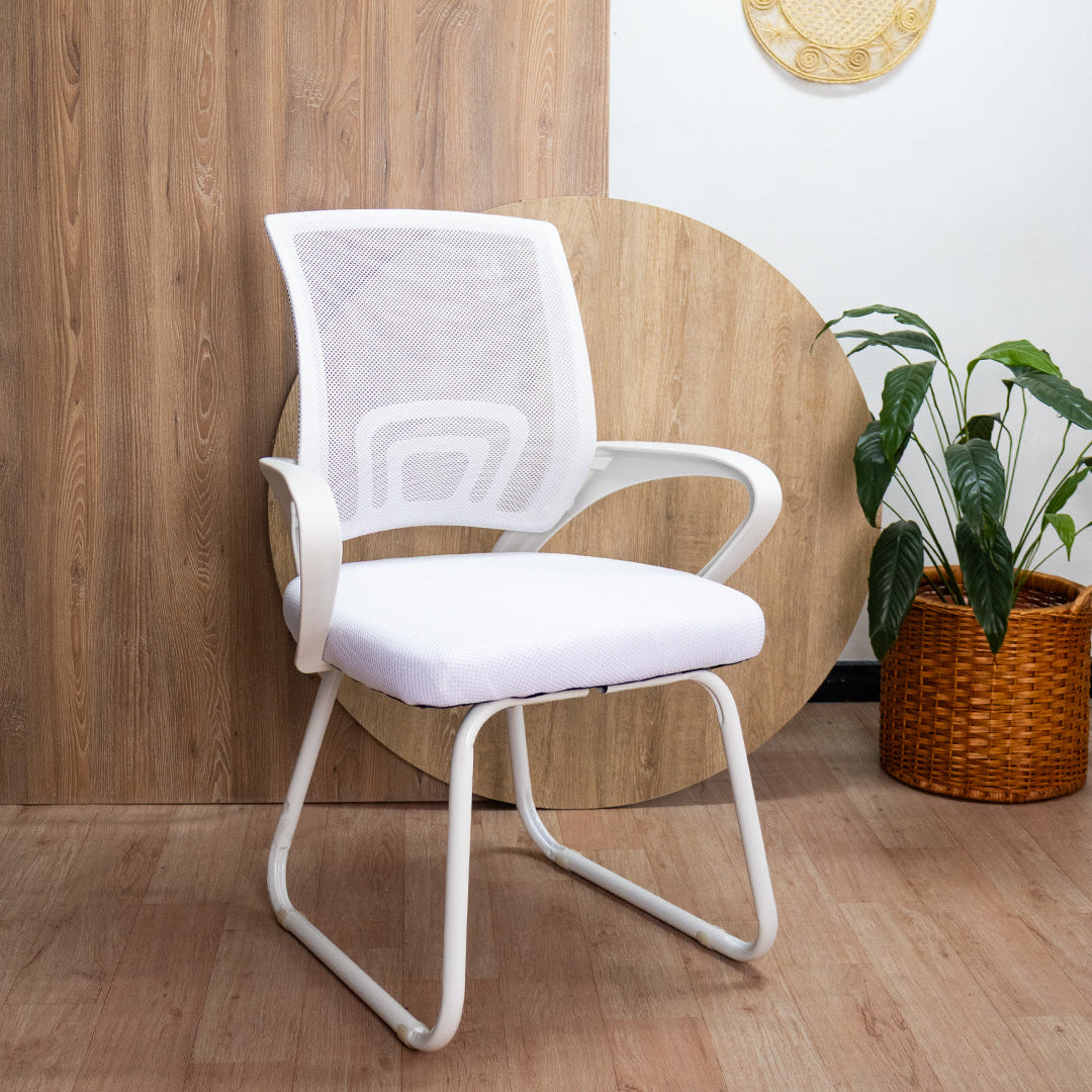 Silla de oficina TOK Fija Blanca BoxBit