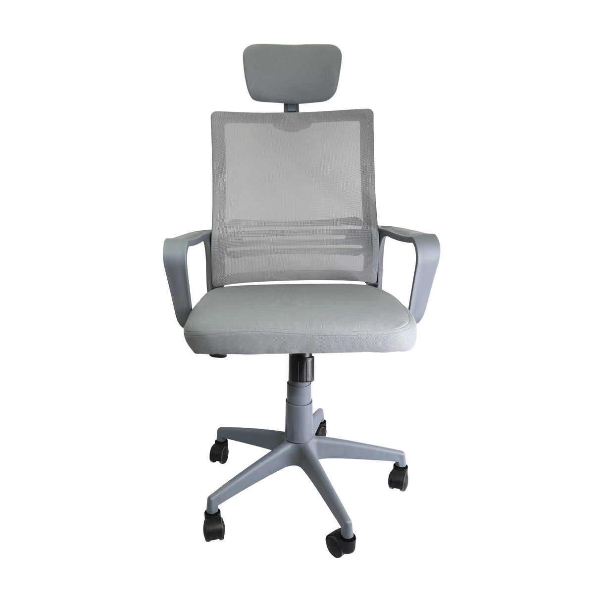 SILLA OFICINA LYON ALTA GRIS BOXBIT