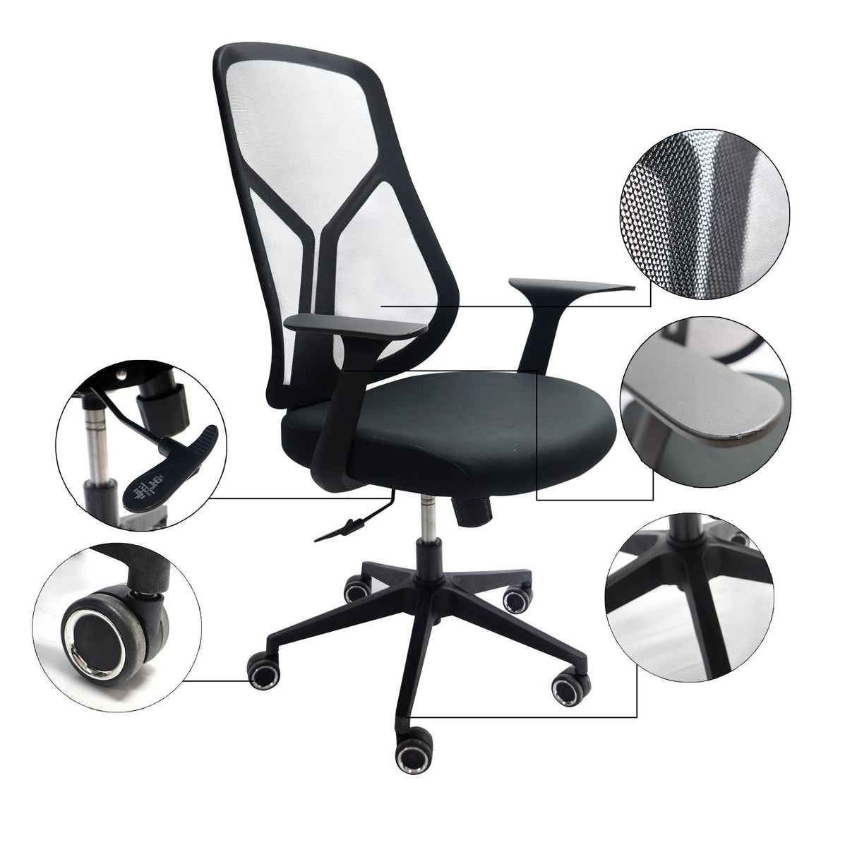 SILLA DE OFICINA CAMILA BOXBIT