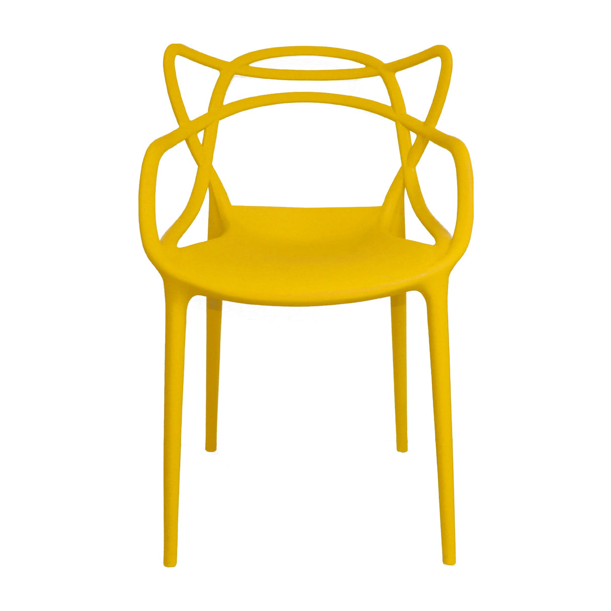 SET X 4 SILLAS SOLNA AMARILLO BOXBIT