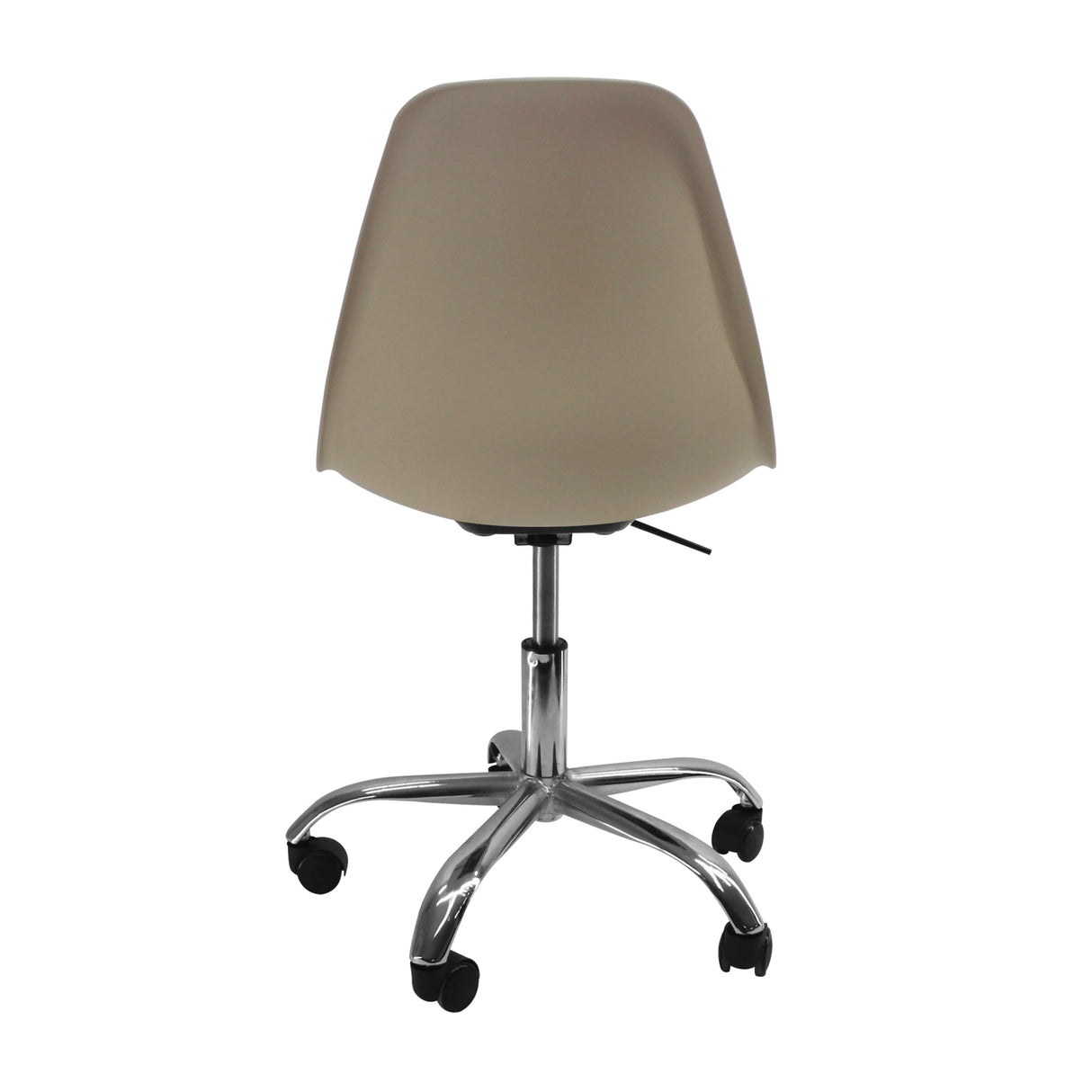 SILLA DKR CON RUEDAS TIPO EAMES BEIGE BOXBIT