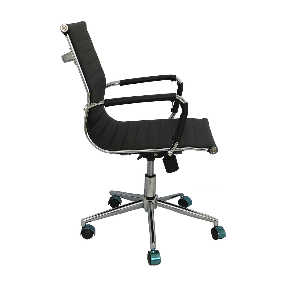 SILLA ESTERILLA OFICINA BAJA NEGRA BOXBIT