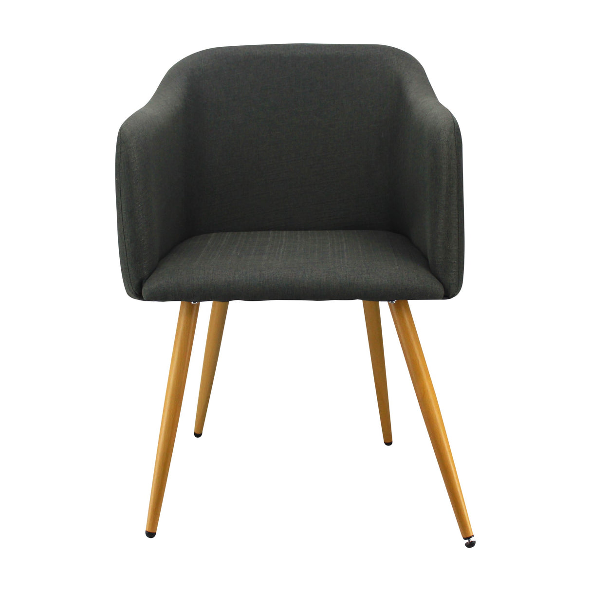 SILLA CHARLA BM CON BRAZOS GRAFITO BOXBIT