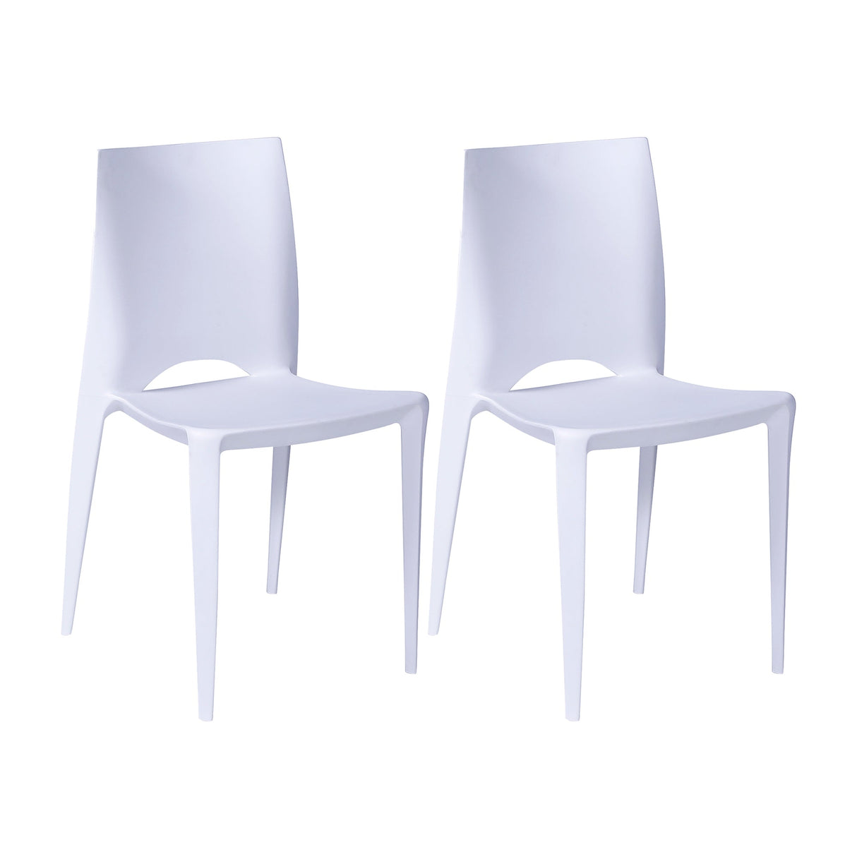 SET X 2 SILLAS ZOE BLANCAS BOXBIT