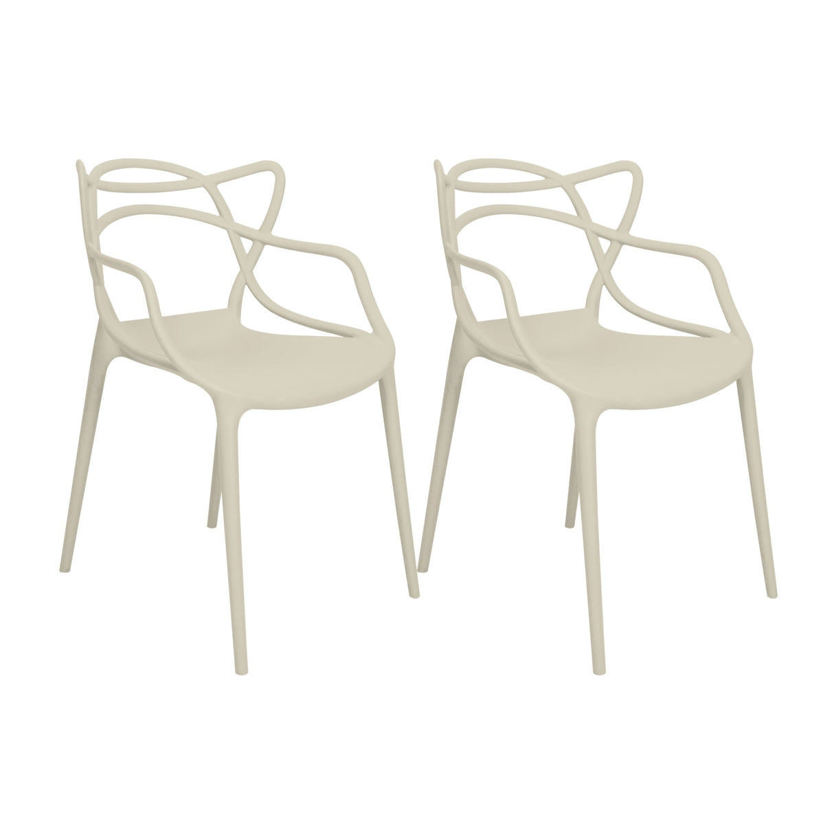 SET X 2 SILLAS SOLNA BEIGE BOXBIT