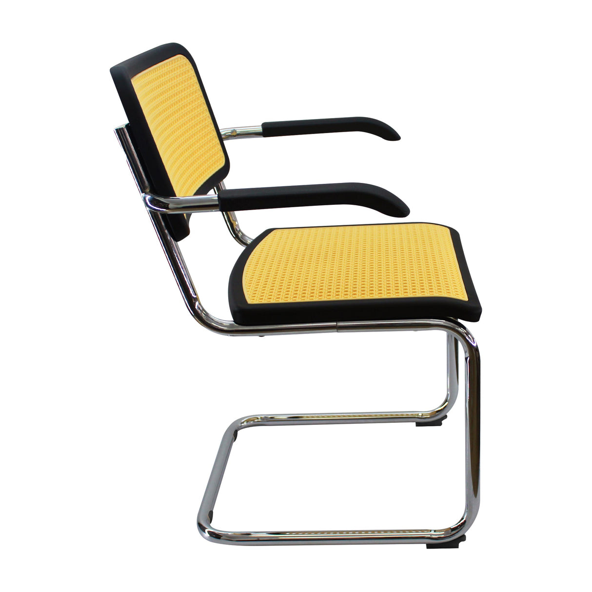 SILLA CESCA CON BRAZOS NEGRA BOXBIT