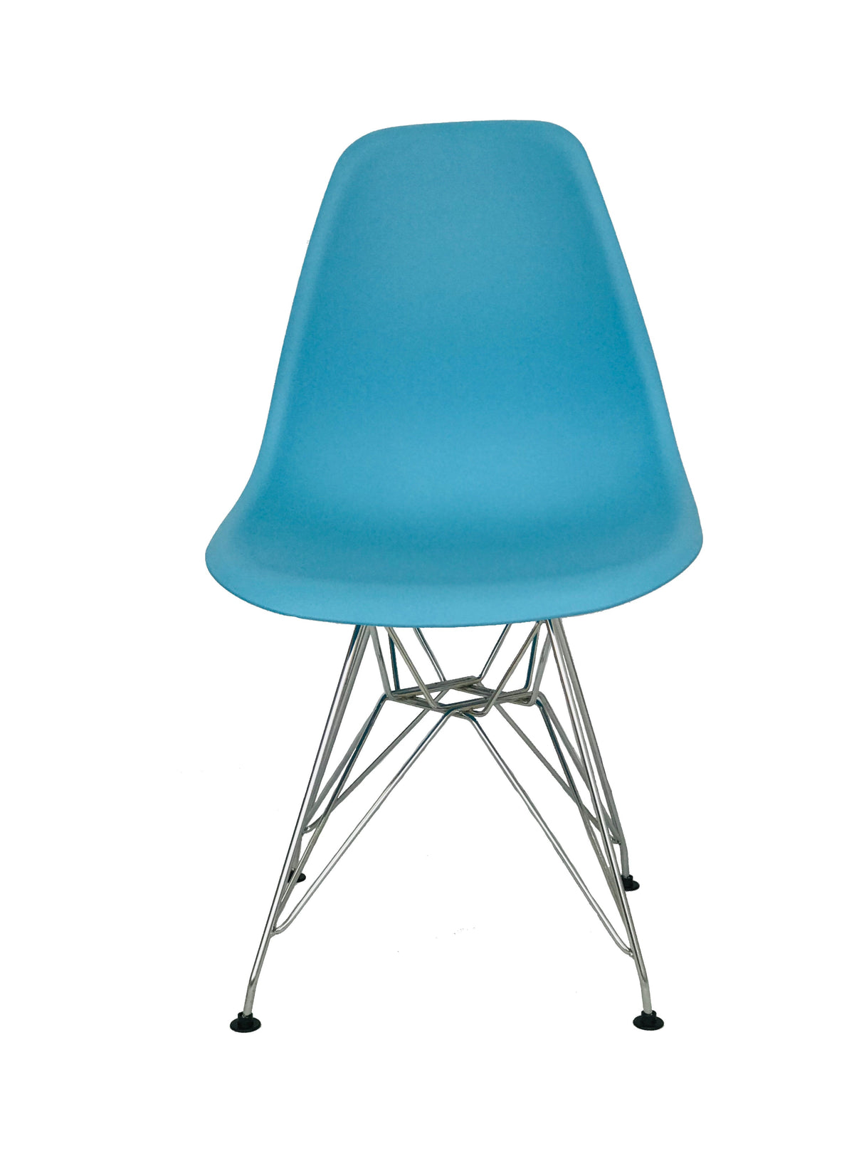 SILLA DKR METAL TIPO EAMES AZUL BOXBIT