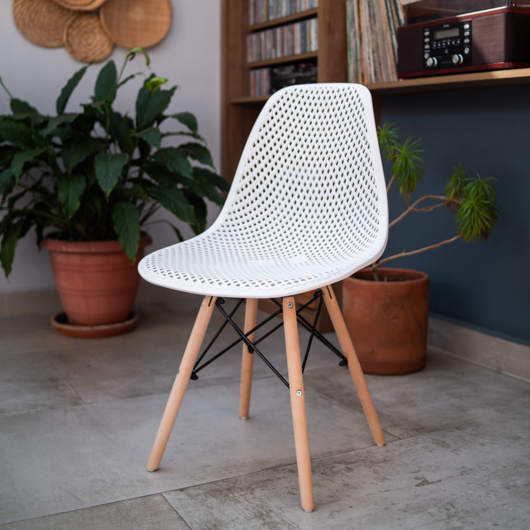 SILLA COLMEIA BLANCA BOXBIT