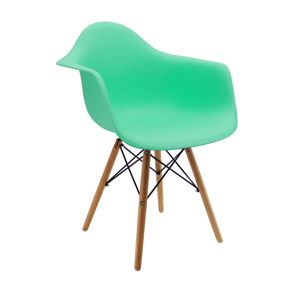 Silla DKR Con Brazos Verde Menta BoxBit