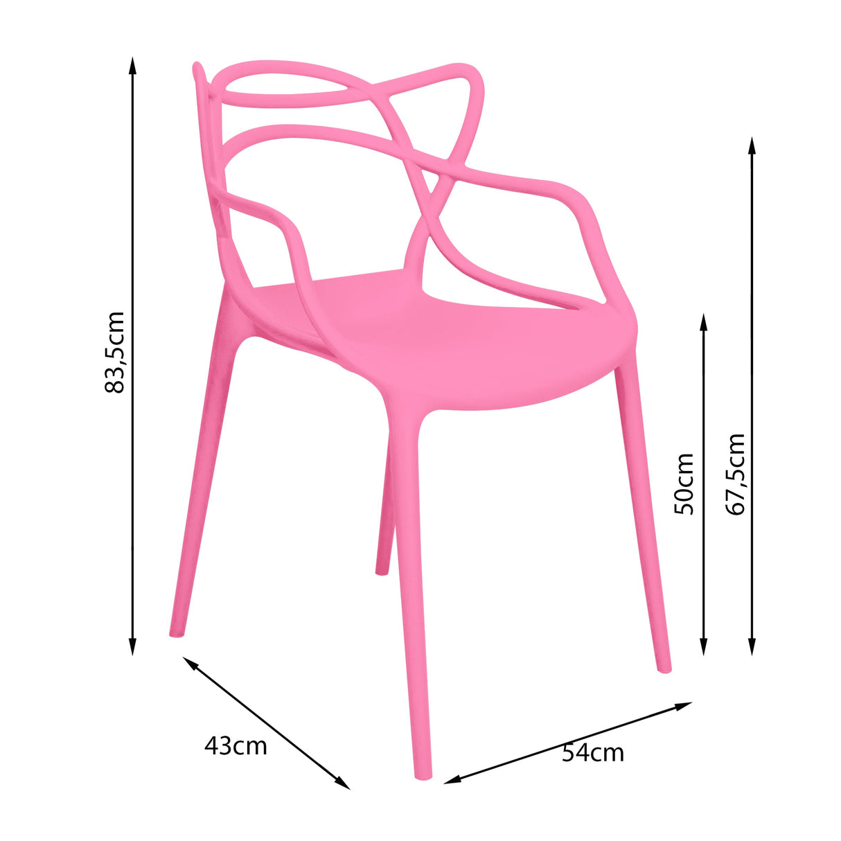 SILLA SOLNA ROSADO BOXBIT