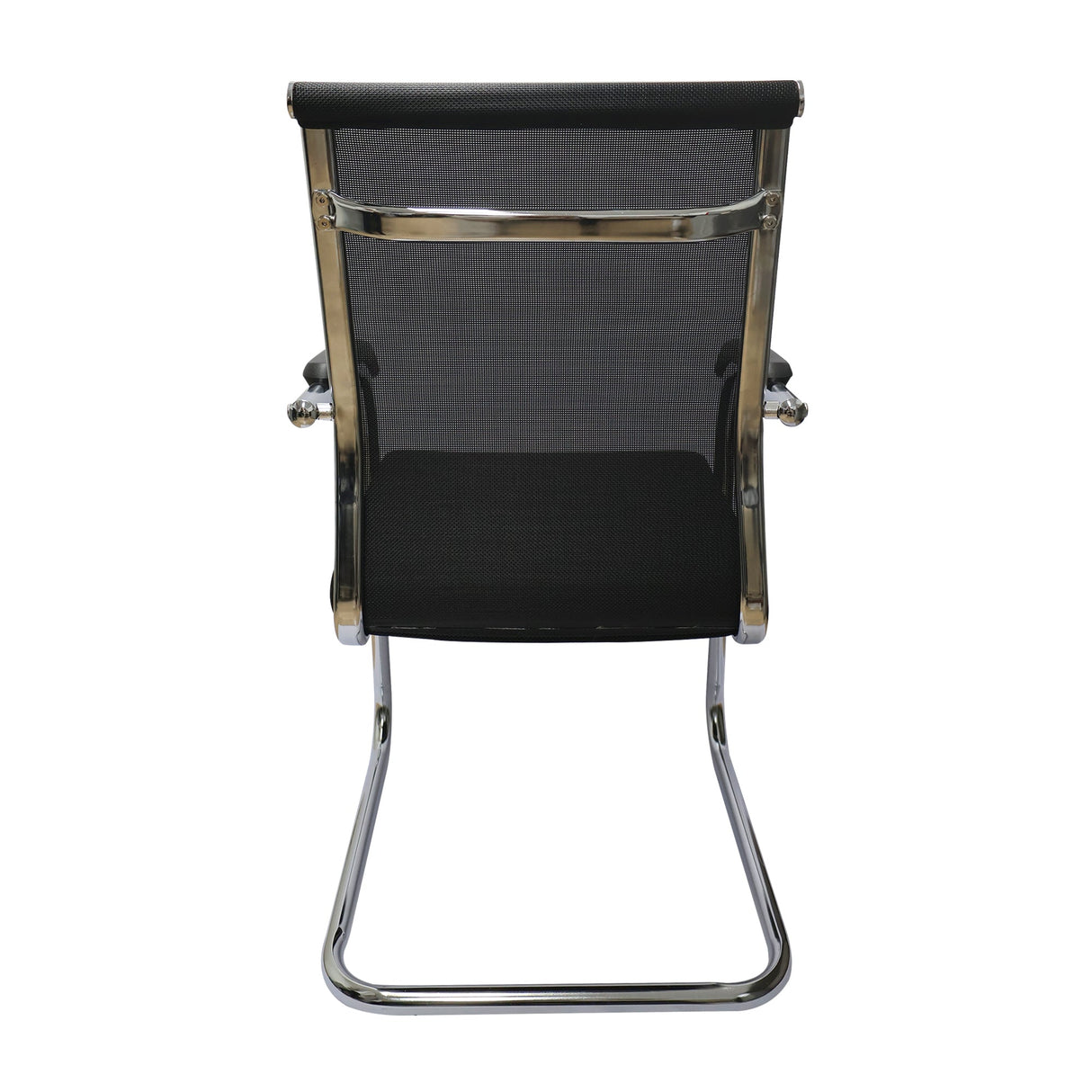 SILLA ROMA FIJA NEGRA OFICINA BOXBIT