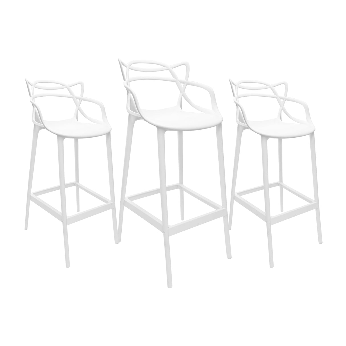 SET X 3 SILLAS SOLNA BARRA BLANCA BOXBIT