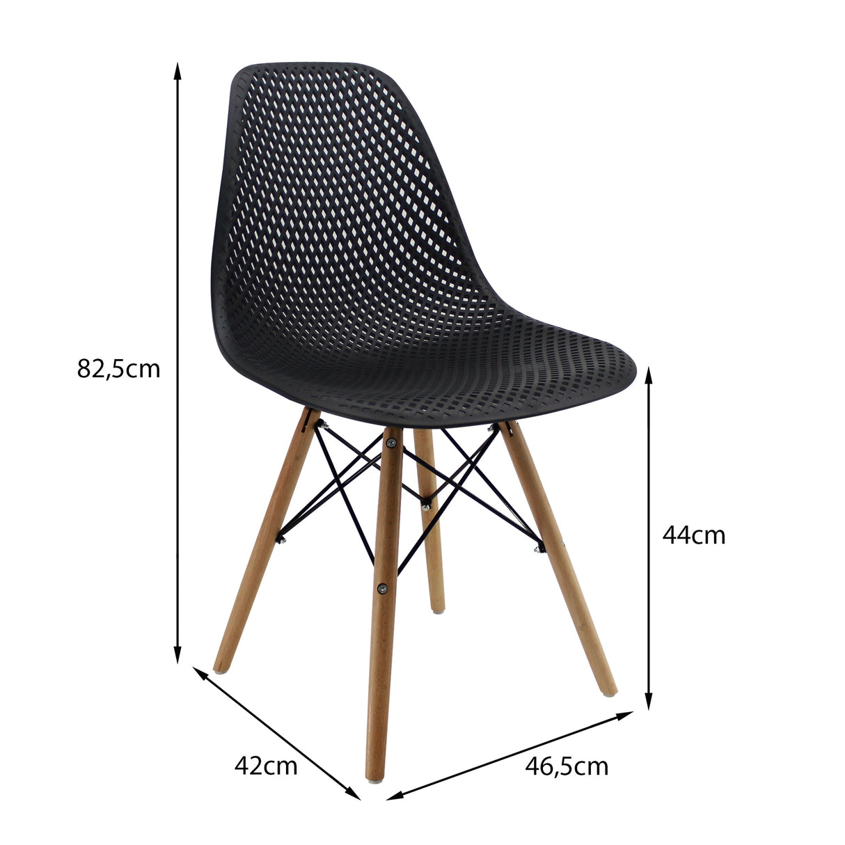 SILLA COLMEIA NEGRA BOXBIT