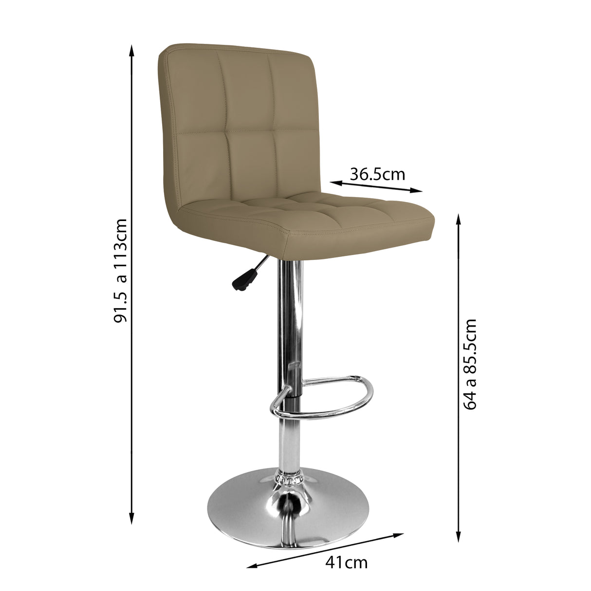 SILLA PARA BARRA CONFORT