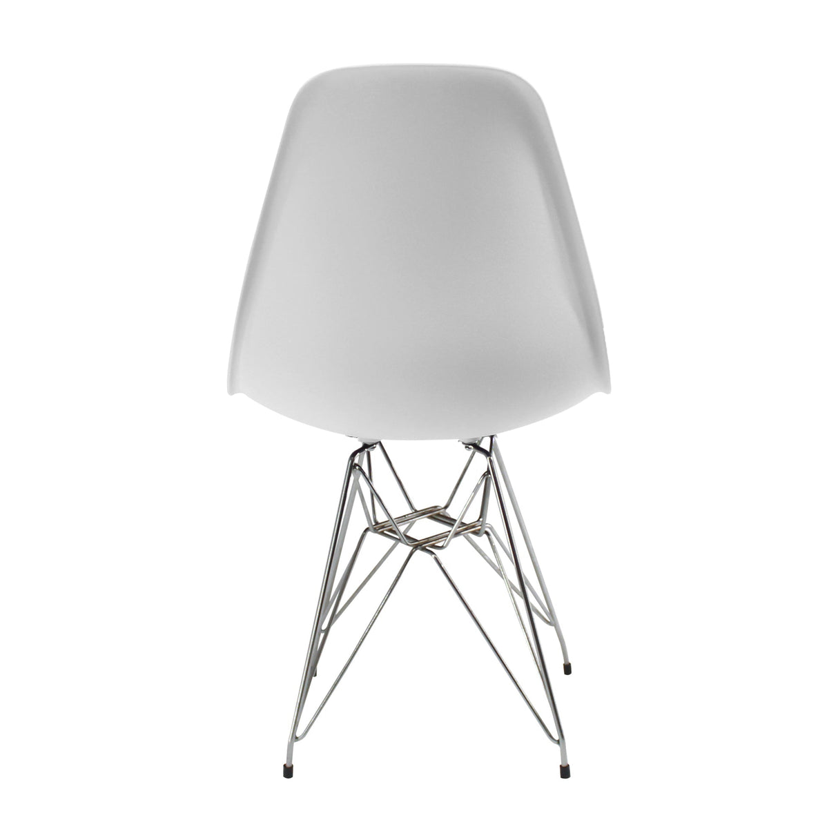 SET X 4 SILLA DKR METAL TIPO EAMES BLANCA BOXBIT