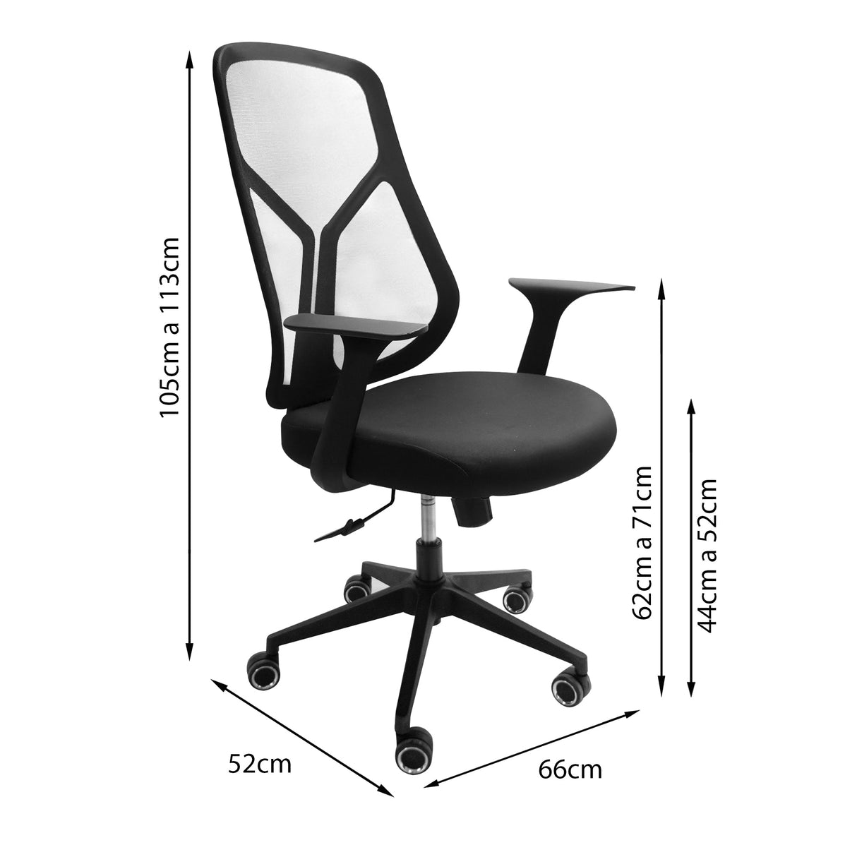 SILLA DE OFICINA CAMILA BOXBIT