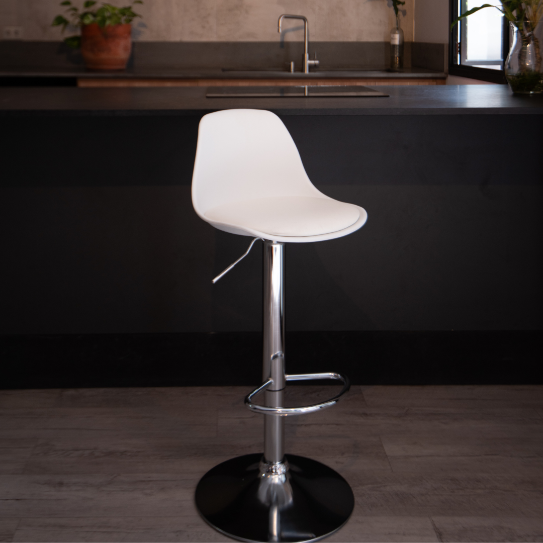 SILLA JULY BAR BLANCA BOXBIT