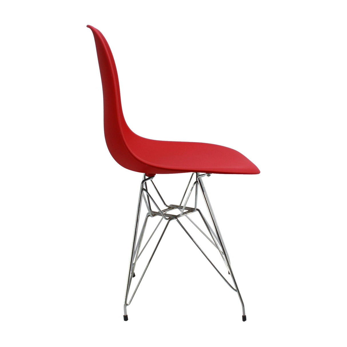 SILLA DKR METAL TIPO EAMES ROJA BOXBIT