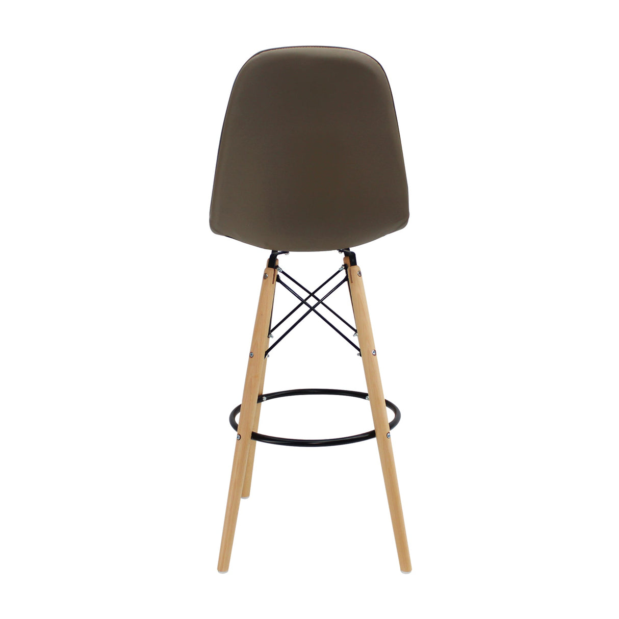 SILLA DKR BOTONES BAR TIPO EAMES BEIGE BOXBIT