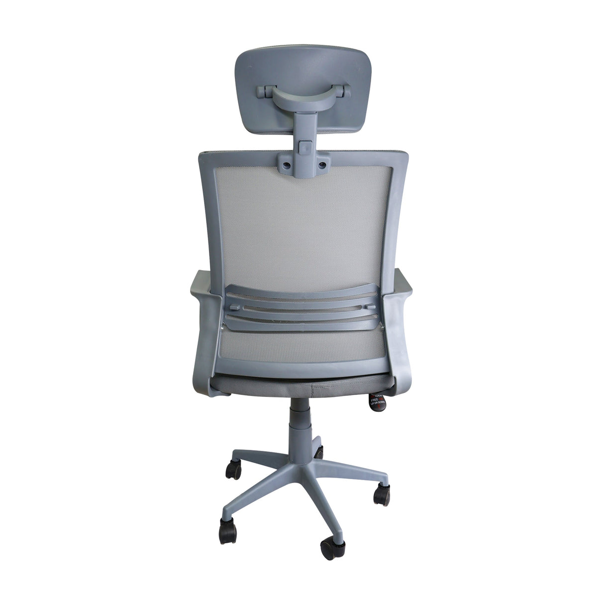 SILLA OFICINA LYON ALTA GRIS BOXBIT