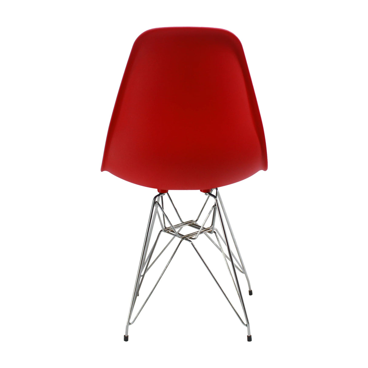 SILLA DKR METAL TIPO EAMES ROJA BOXBIT