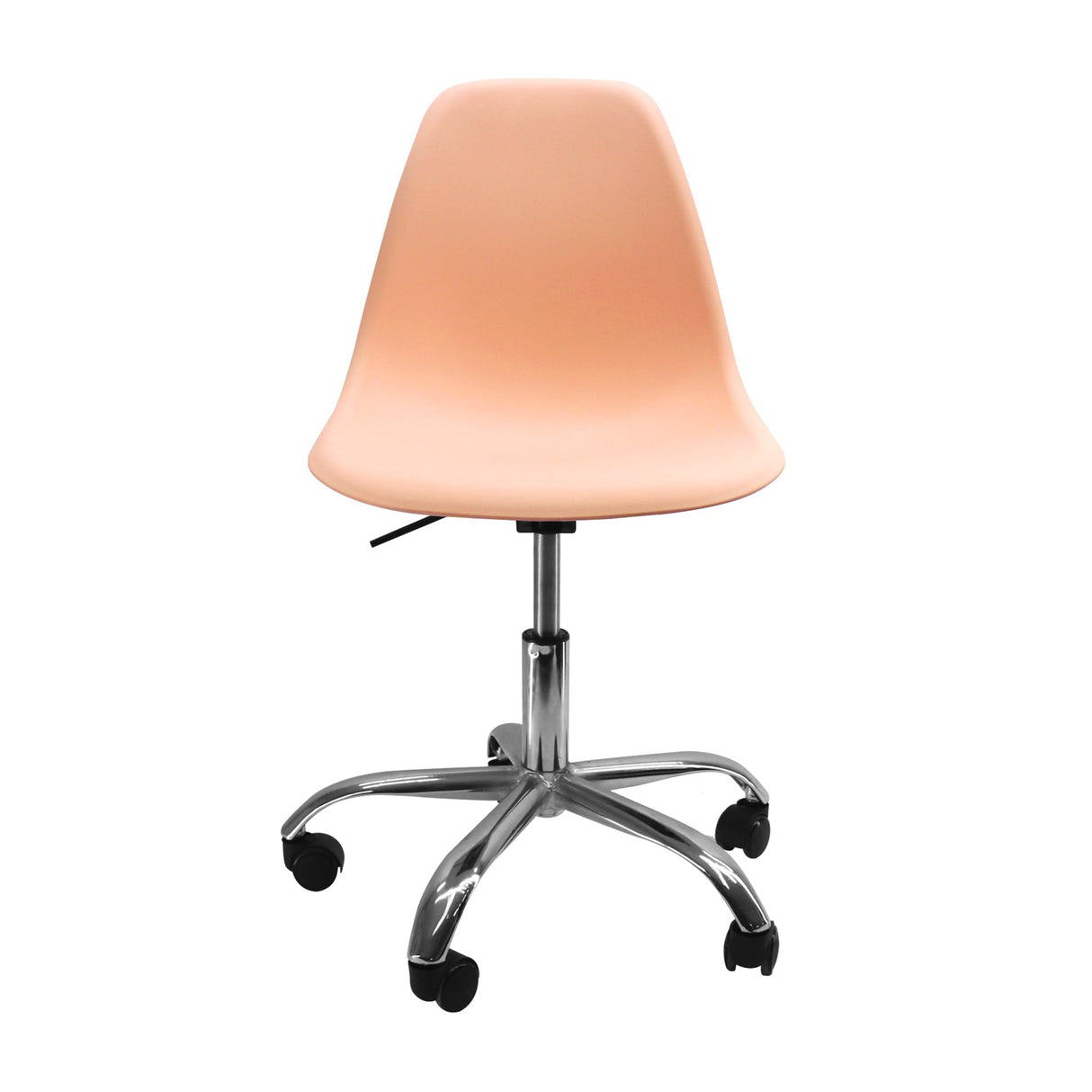 SILLA DKR CON RUEDAS TIPO EAMES SALMON BOXBIT