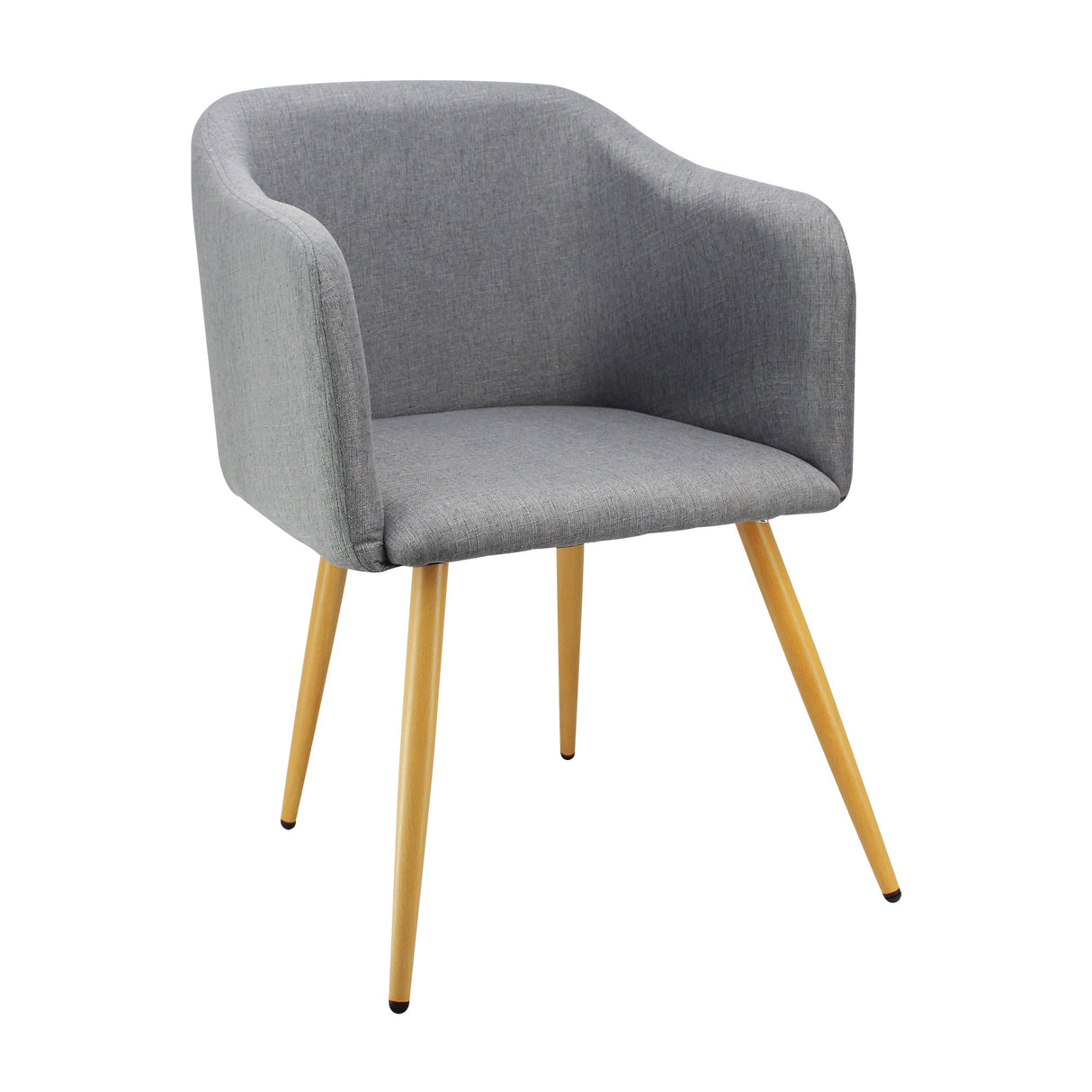 SILLA CHARLA BM CON BRAZOS GRIS BOXBIT