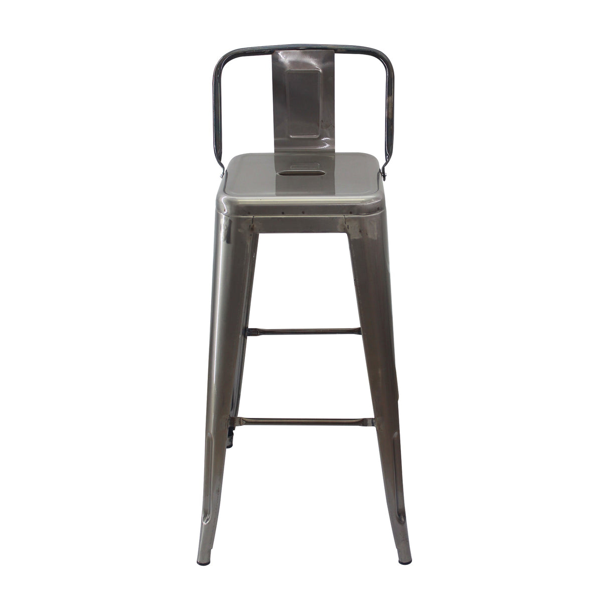 Set x 3 Butacos Bar Altos TITAN Tipo Tolix Metal Rustic BoxBit