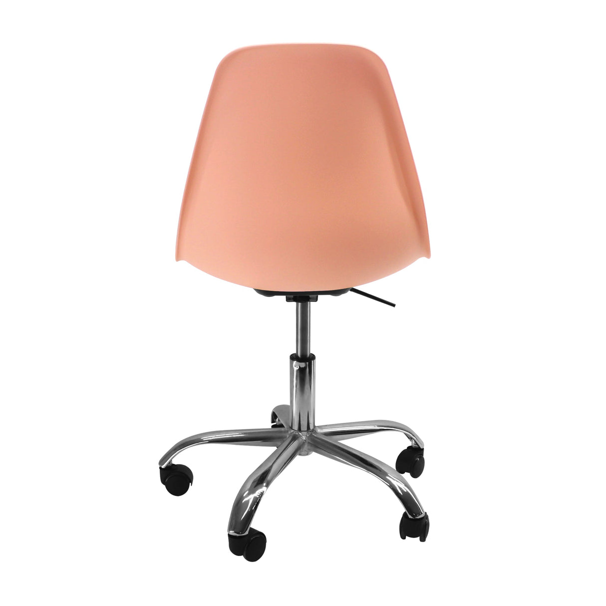 SILLA DKR CON RUEDAS TIPO EAMES SALMON BOXBIT