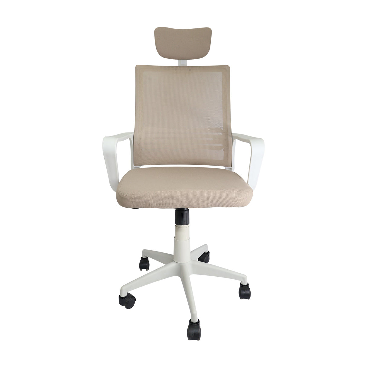 SILLA OFICINA LYON ALTA BEIGE BOXBIT