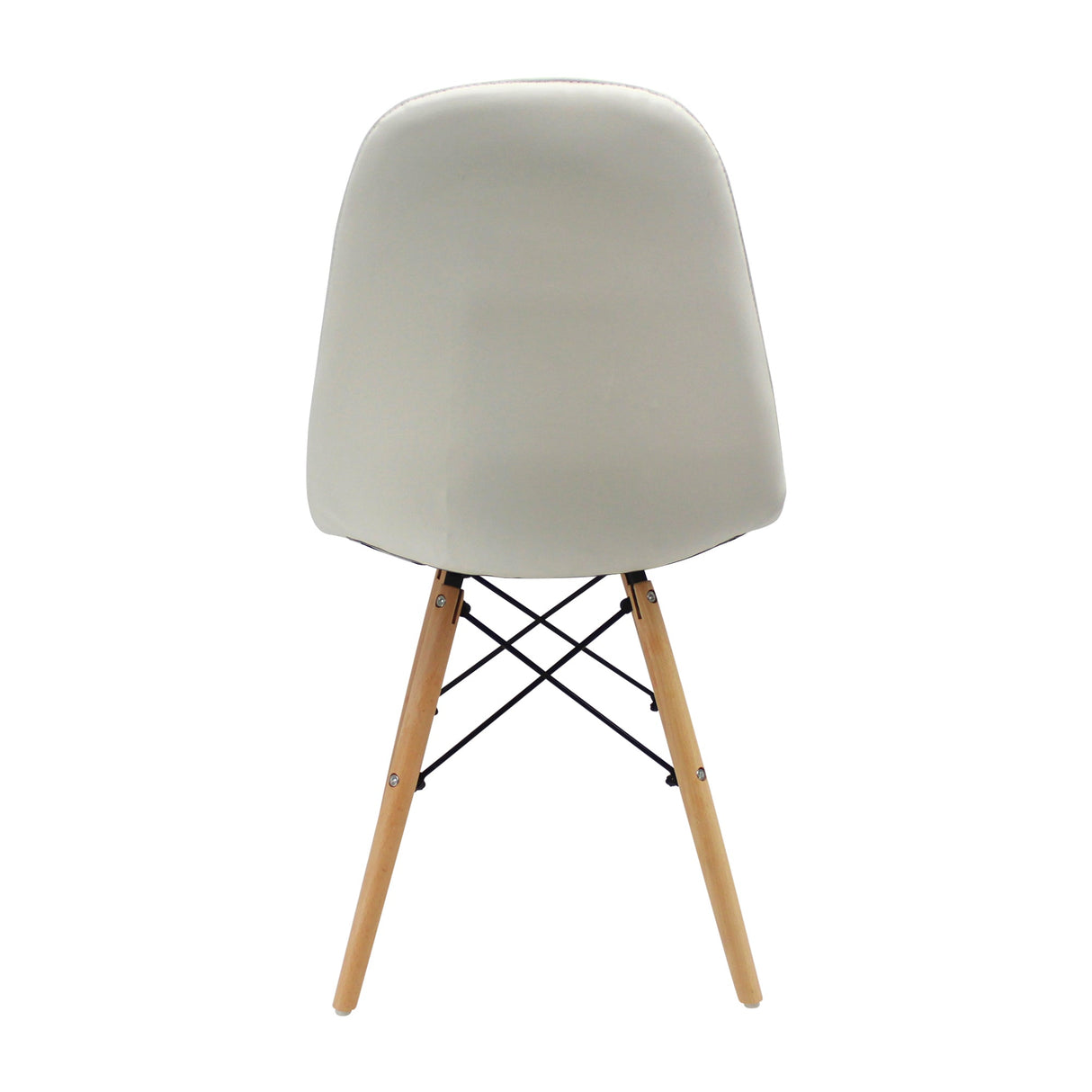 SILLA DKR BOTONES TIPO EAMES BLANCA BOXBIT