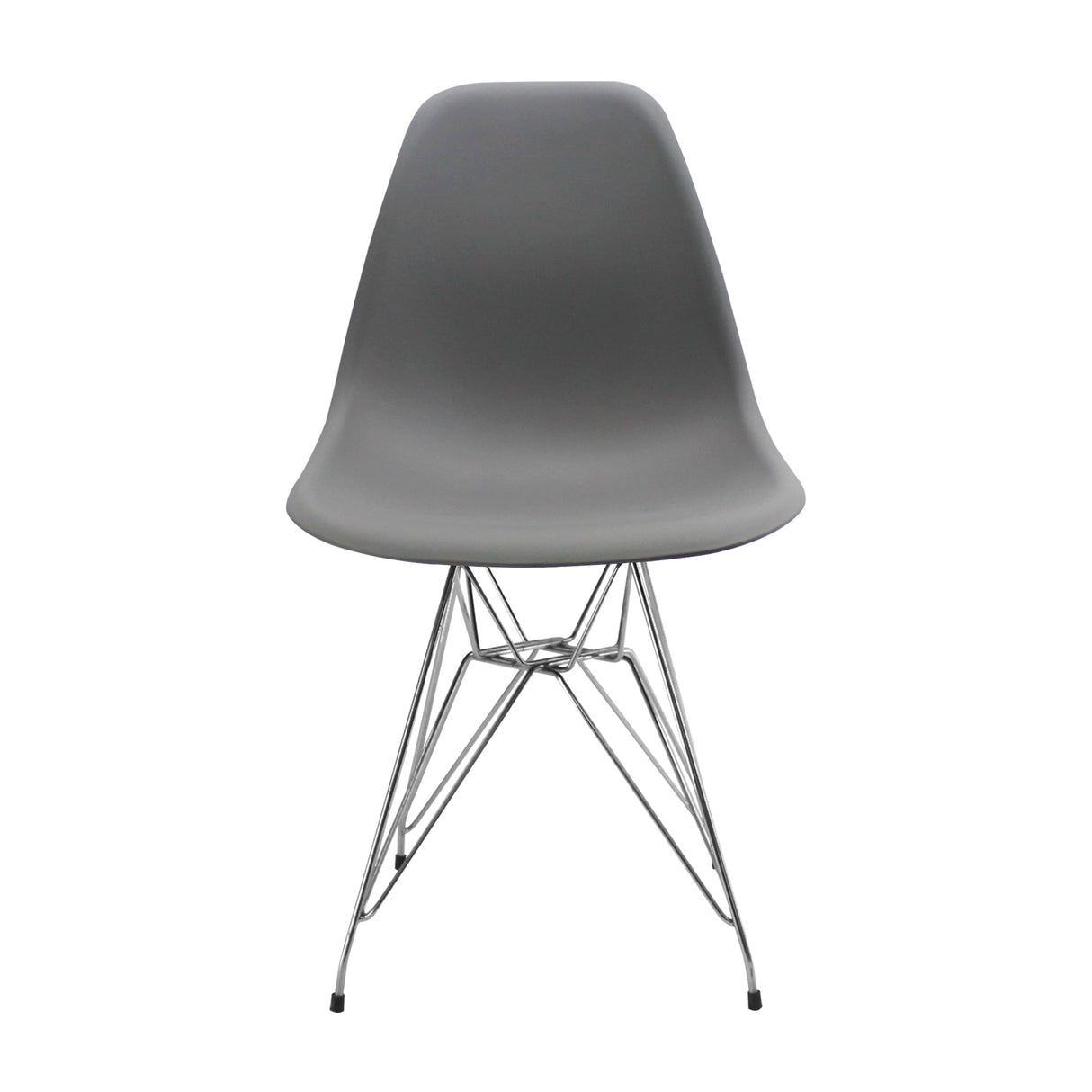 SILLA DKR METAL TIPO EAMES GRIS BOXBIT