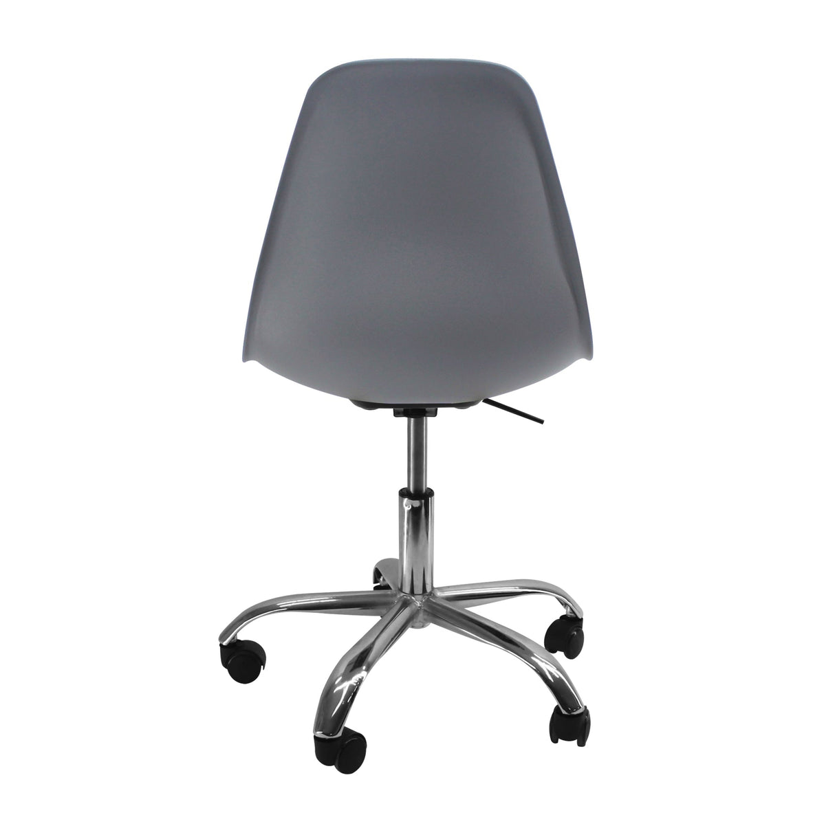 SILLA DKR CON RUEDAS TIPO EAMES GRIS BOXBIT