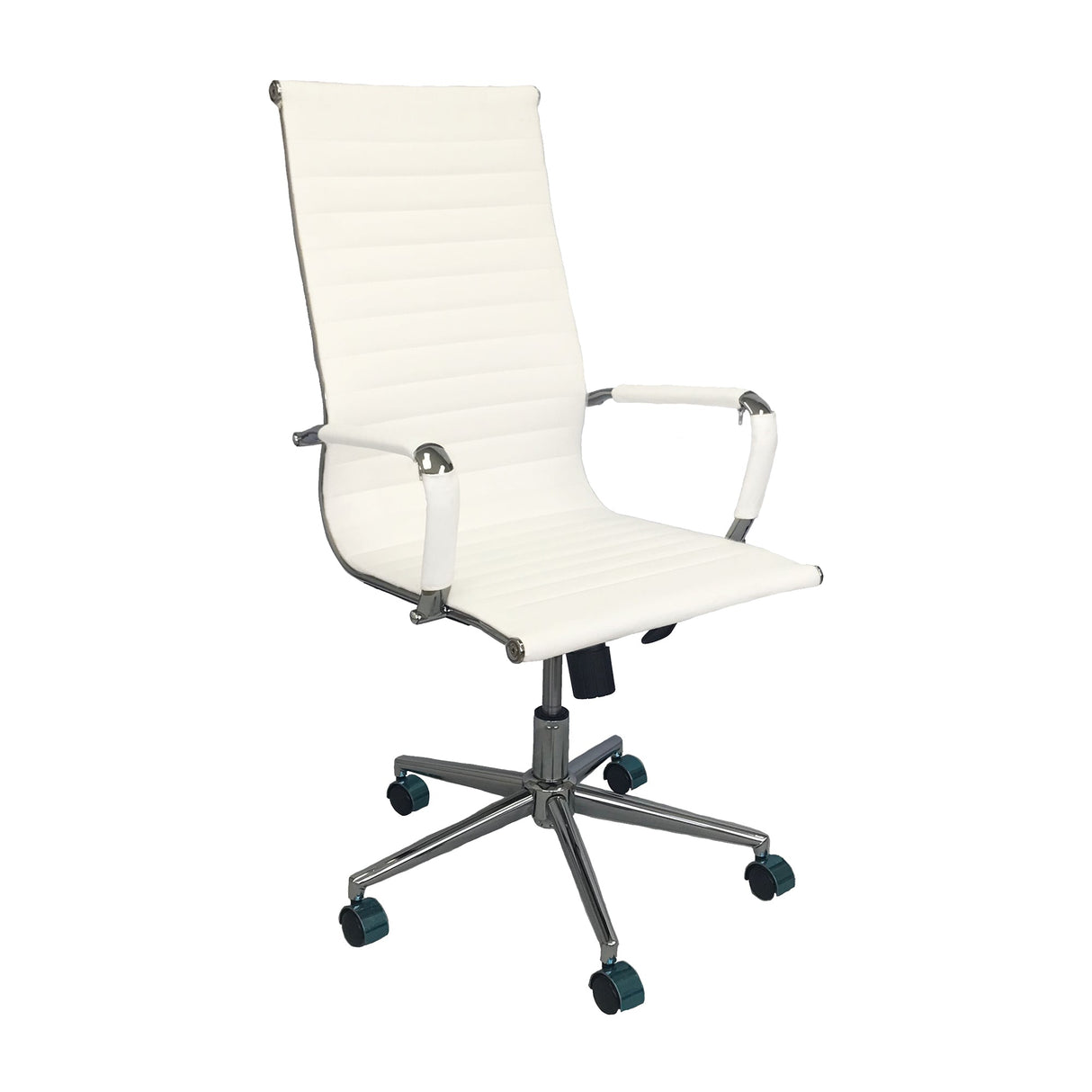 SILLA ESTERILLA OFICINA ALTA BLANCA BOXBIT