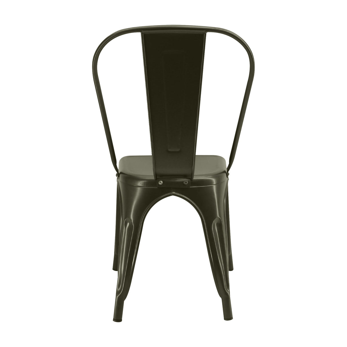 Silla TITAN Tipo Tolix VERDE MILITAR BoxBit