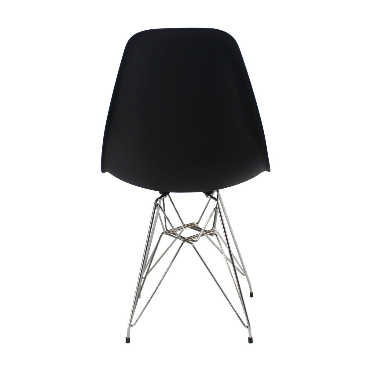 SILLA DKR METAL TIPO EAMES NEGRA BOXBIT