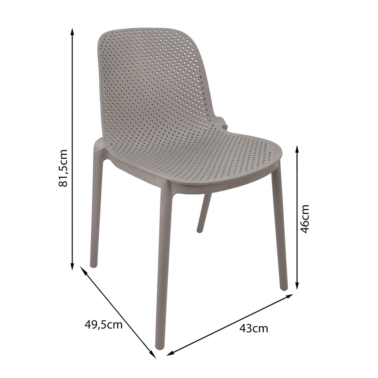 SILLA EXTERIOR BERLIN BEIGE BOXBIT