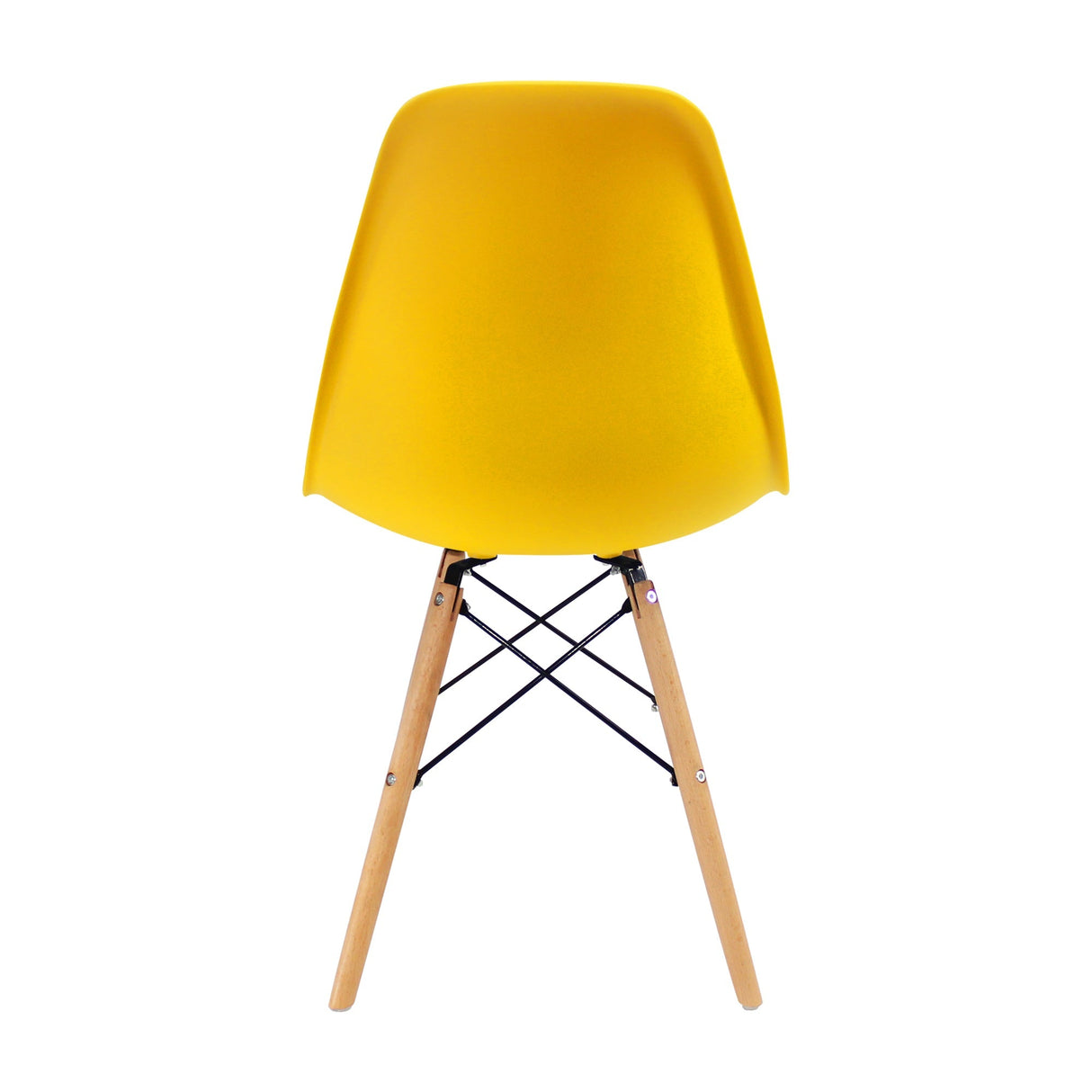 SET X 4 SILLAS DKR TIPO EAMES AMARILLAS BOXBIT