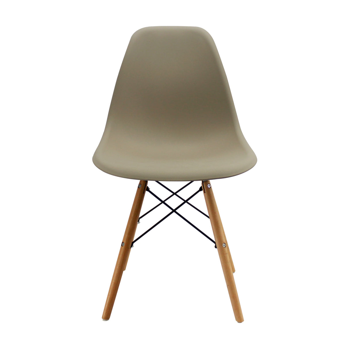 SET X 4 SILLAS DKR TIPO EAMES BEIGE BOXBIT